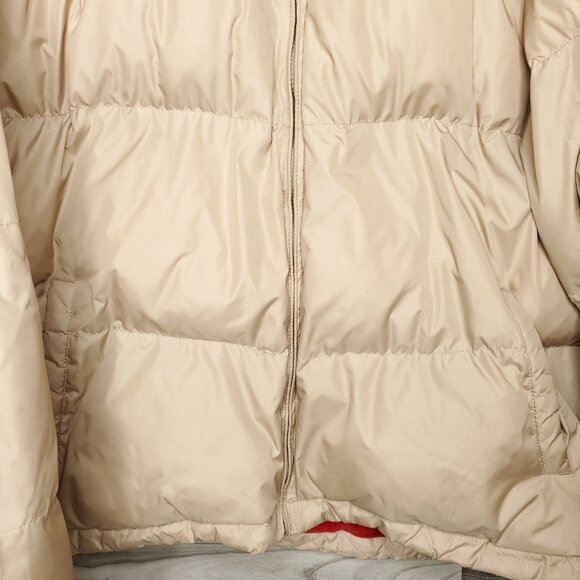 Vintage G UNIT Denim Co 50 Cent Heavyweight Puffer Vest/Jacket Tan Mens Sz 2XL - Picture 3 of 15